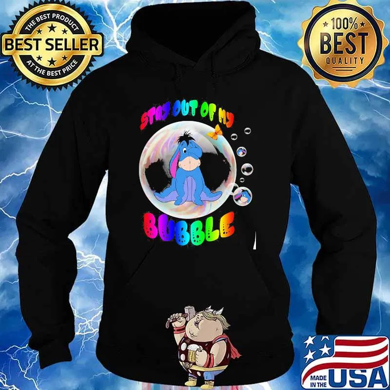 Stay Out Of My Bubble Donkey Lgbt Shirt Hoodie