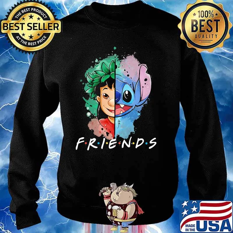 Stich And Lilo Friends Shirt Sweater