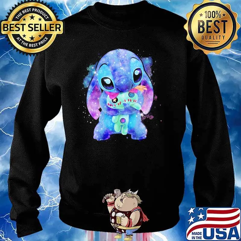 Stitch Hug Bupe Light Color Shirt Sweater