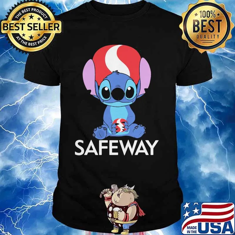 Stitch Hug Safeway Logo Shirt