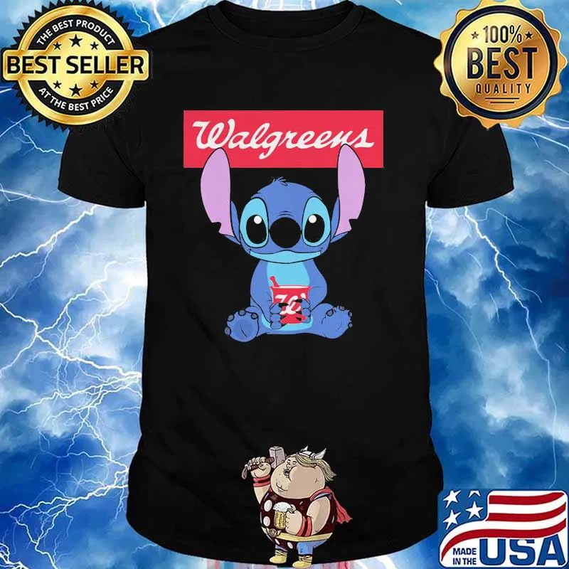 Stitch Hug Walgreens Logo Shirt