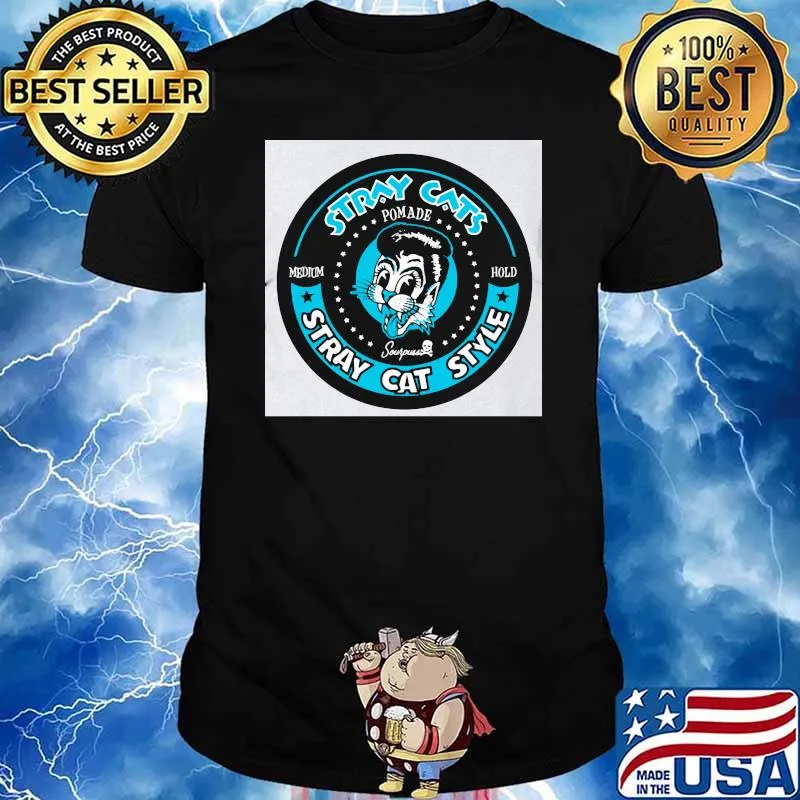 Stray Cats Stray Cat Style Pomade Medium Hold Shirt