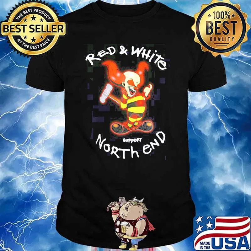 Support 81 Clown Red & White Shirt
