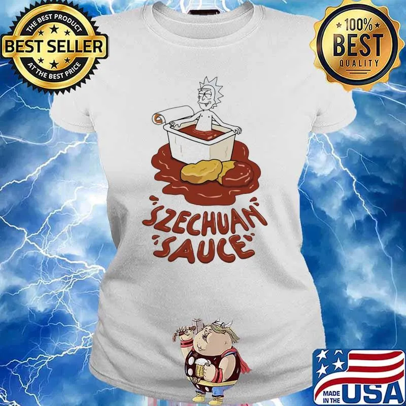 Szechuan Sauce Rick Shirt Ladies tee