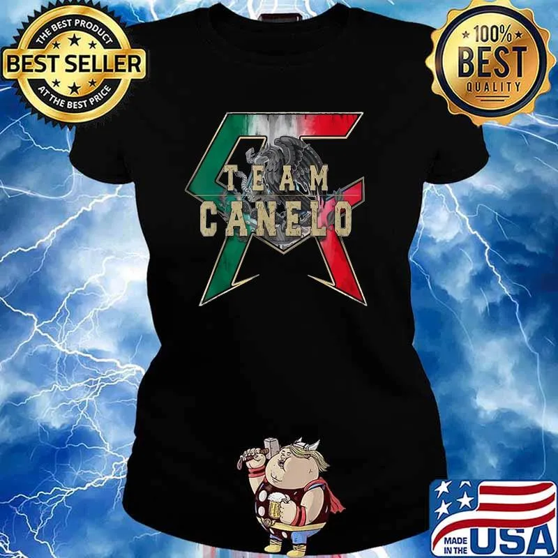 Team Canelos Saul Alvarez boxer Shirt Ladies tee