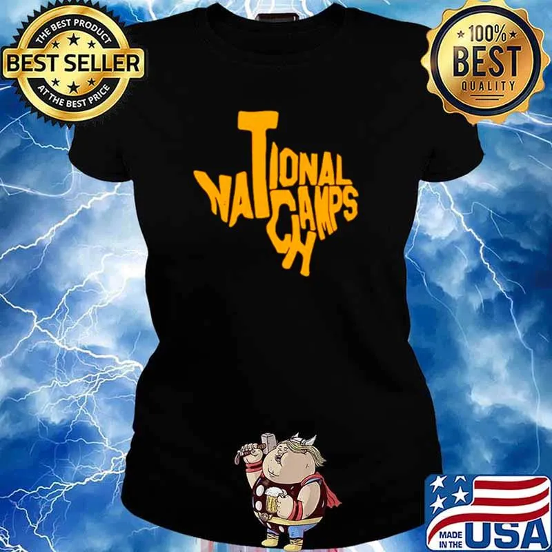 Texas map national champs Ladies tee