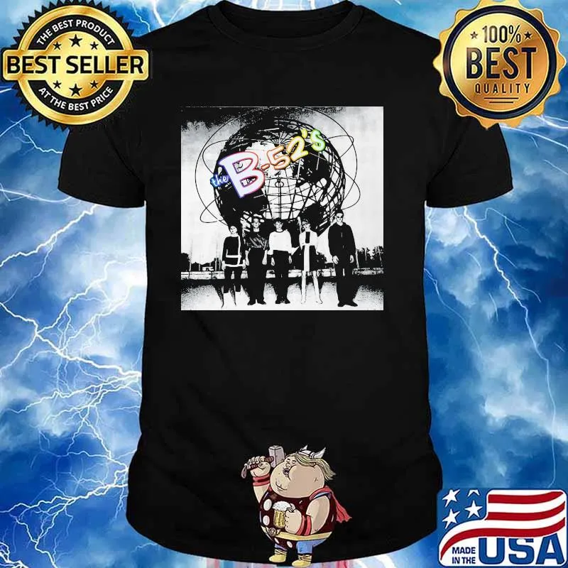The B-52’s Retro Black White Shirt