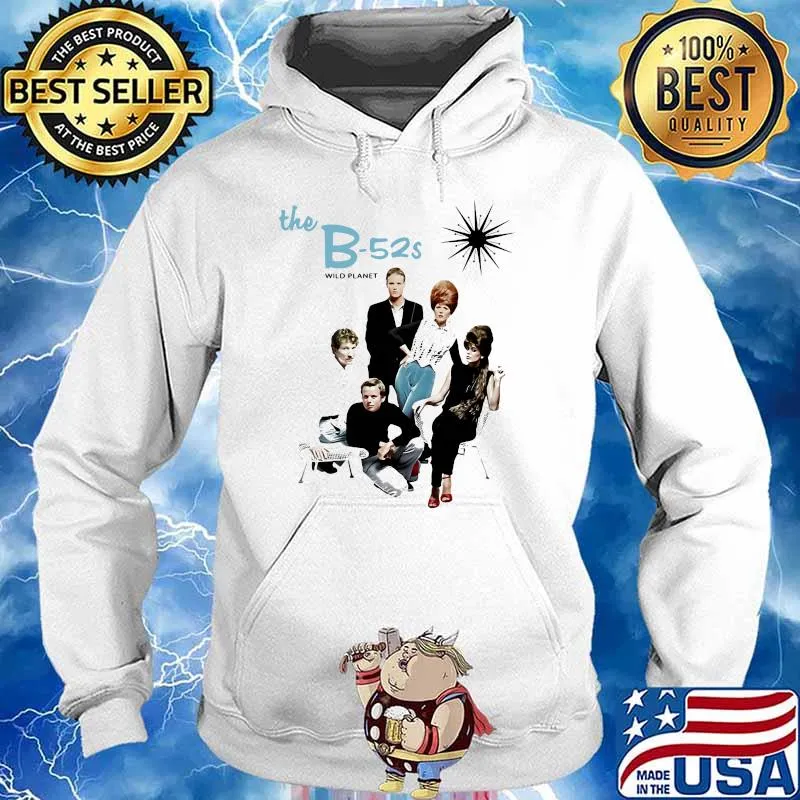 The B-52s Wild Planet Shirt Hoodie
