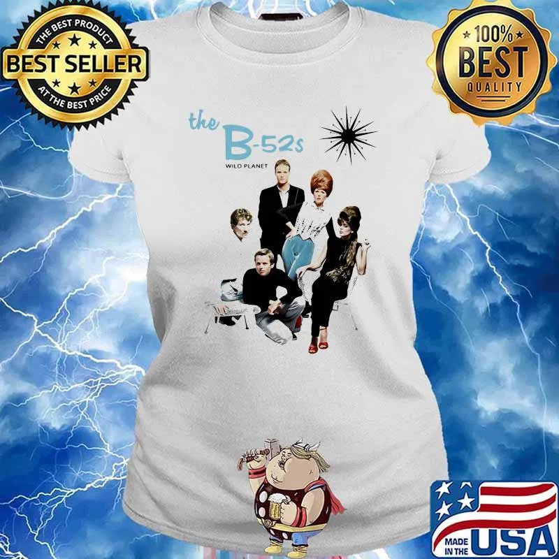 The B-52s Wild Planet Shirt Ladies tee