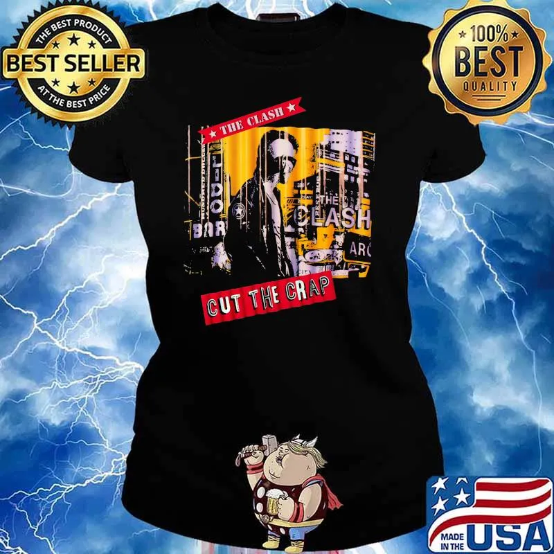 The Clash Cut The Crap Shirt Ladies tee
