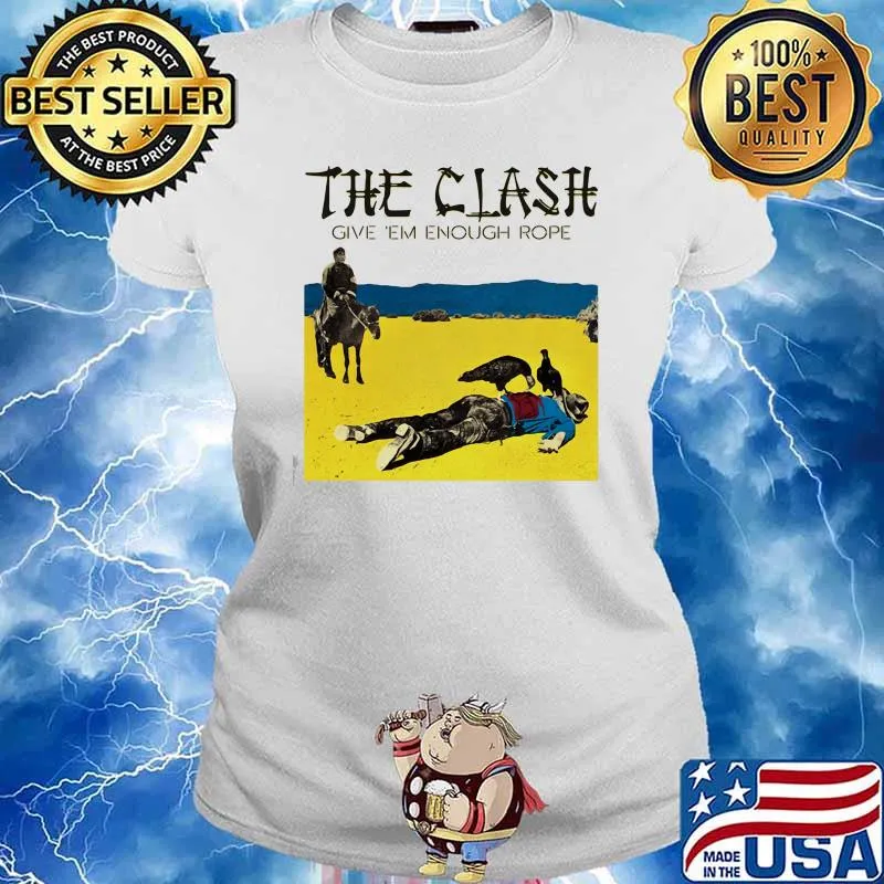 The Clash Give Em Enough Rope Shirt Ladies tee