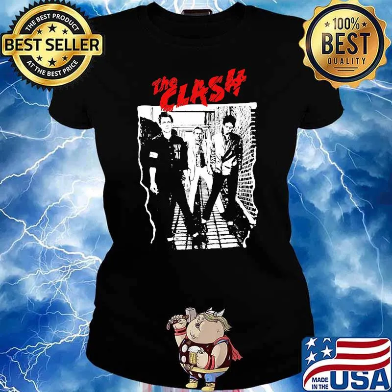 The Clash Poster Shirt Ladies tee