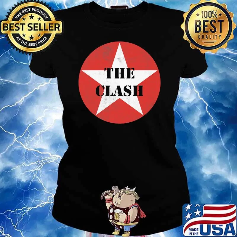 The Clash Star Shirt Ladies tee