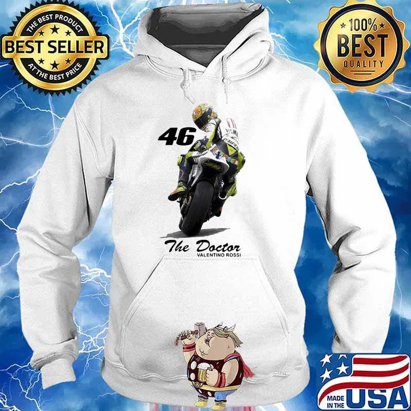 The Doctor Valentine Rossi 46 Shirt Hoodie