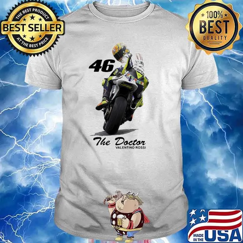 The Doctor Valentine Rossi 46 Shirt