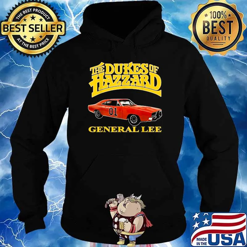The Dukes Of Hazzard General Lee Car Shirt Hoodie
