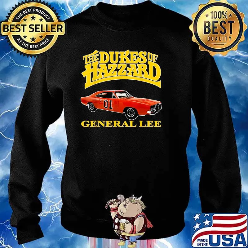 The Dukes Of Hazzard General Lee Car Shirt Sweater