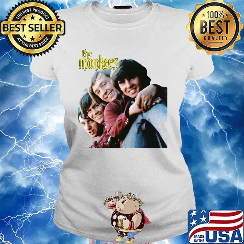 The Monkees Present Band Music Shirt Ladies tee