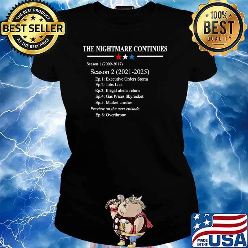 The Nightmare Continues Season 2 2021 2025 Shirt Ladies tee