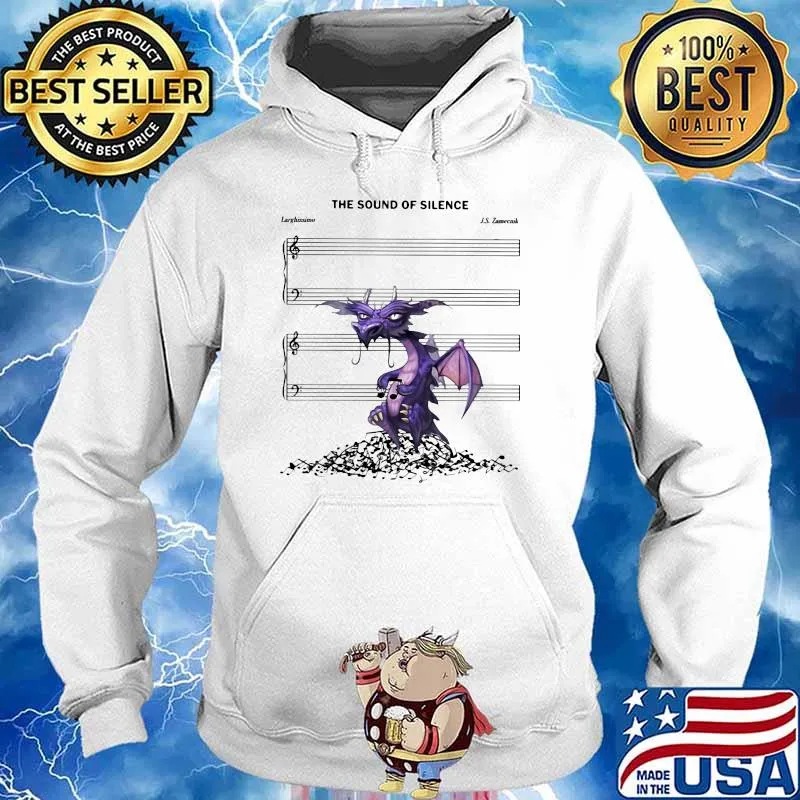 The Sound Of Silence Dragon Shirt Hoodie