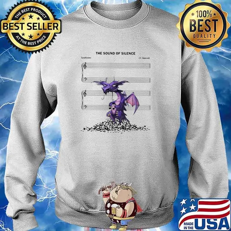 The Sound Of Silence Dragon Shirt Sweater