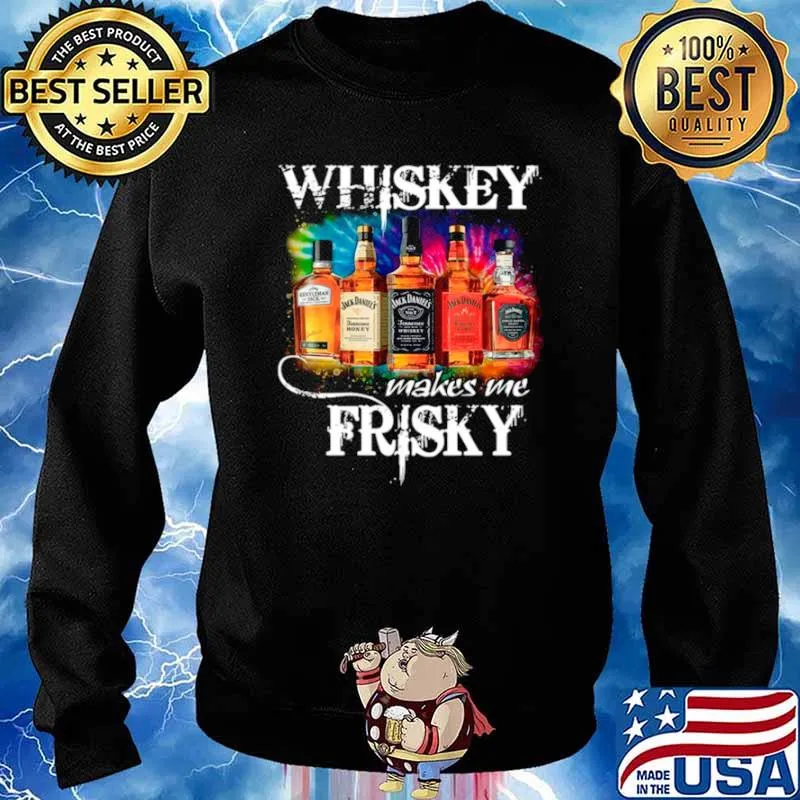 The Whiskey Makes Me Frisky Sweater