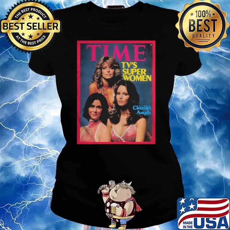Time Tv’s Super Women Charlie's Angels Shirt Ladies tee