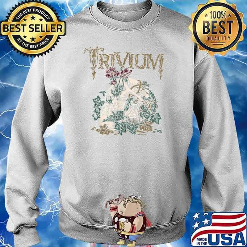 Trivium Skelly Flower Shirt Sweater