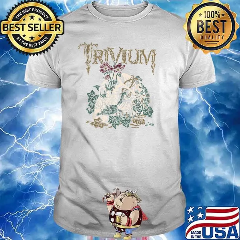 Trivium Skelly Flower Shirt
