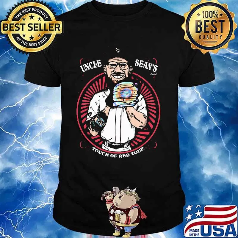 Uncle Sean Doolittle Touch Of Red Tour Baseball Shirt
