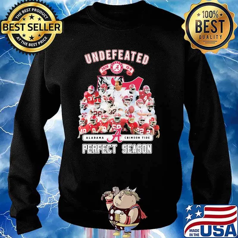 Undefeated Alabama Crimson Tide Perfect Season Shirt Sweater