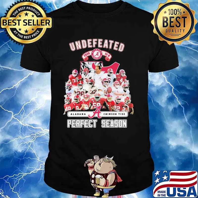 Undefeated Alabama Crimson Tide Perfect Season Shirt
