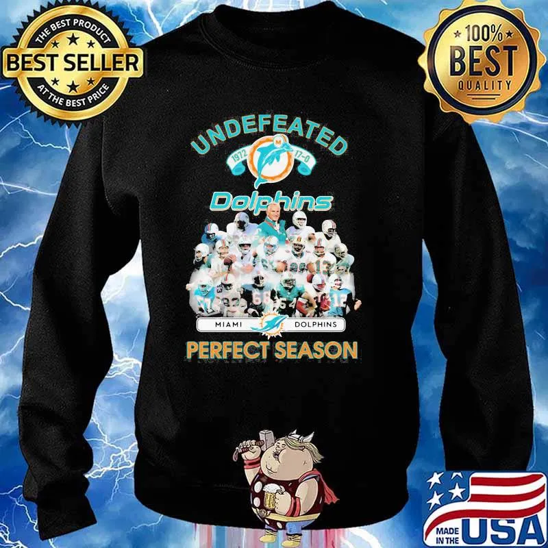 Undefeated Dolphins Perfect Season 1972 Shirt Sweater