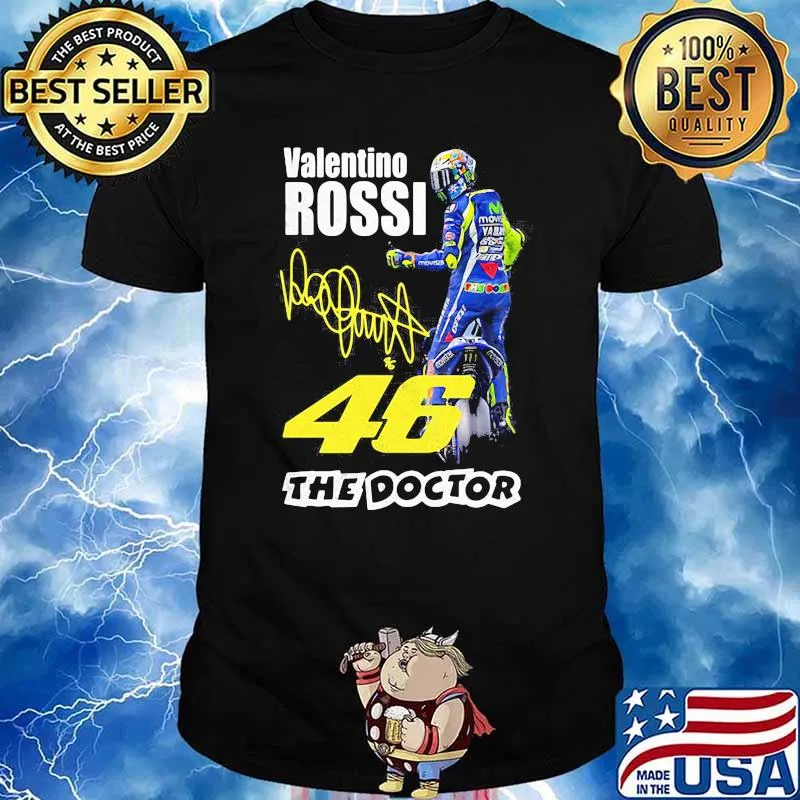 Valentine Rossi 46 The Doctor Signature Shirt