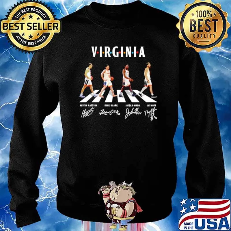 Virginia Abbey Road Austin Katstra Kihei Clark Signatures Sweater