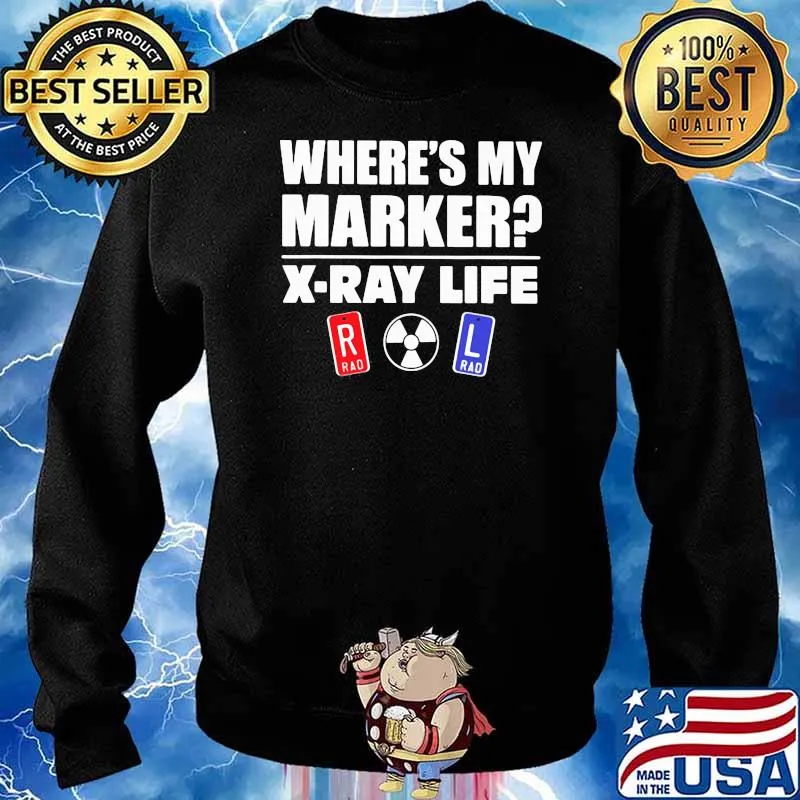 Where's My Marker X Ray Life Shirt Sweater