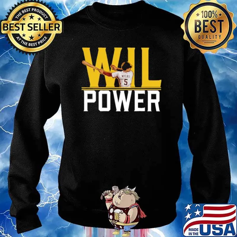 Wil Myers Wil power San Diego Padres Sweater