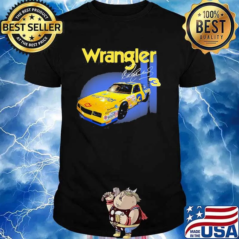 Wrangler Jeans Dale Earnhardt Nascar The Intimidator Shirt