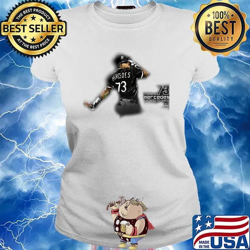 Yermín Mercedes License To Drive Baseball Player Spotlight Shirt Ladies tee