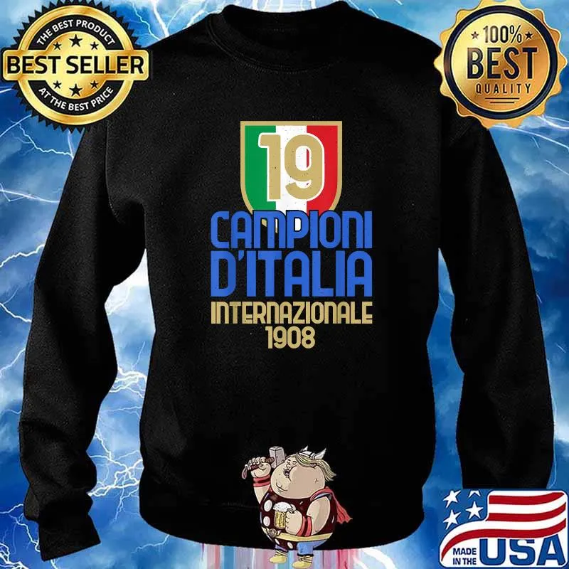 19 Volte Campioni d'Italia Amala Tifosi Nerazzurri 1908 Sweater