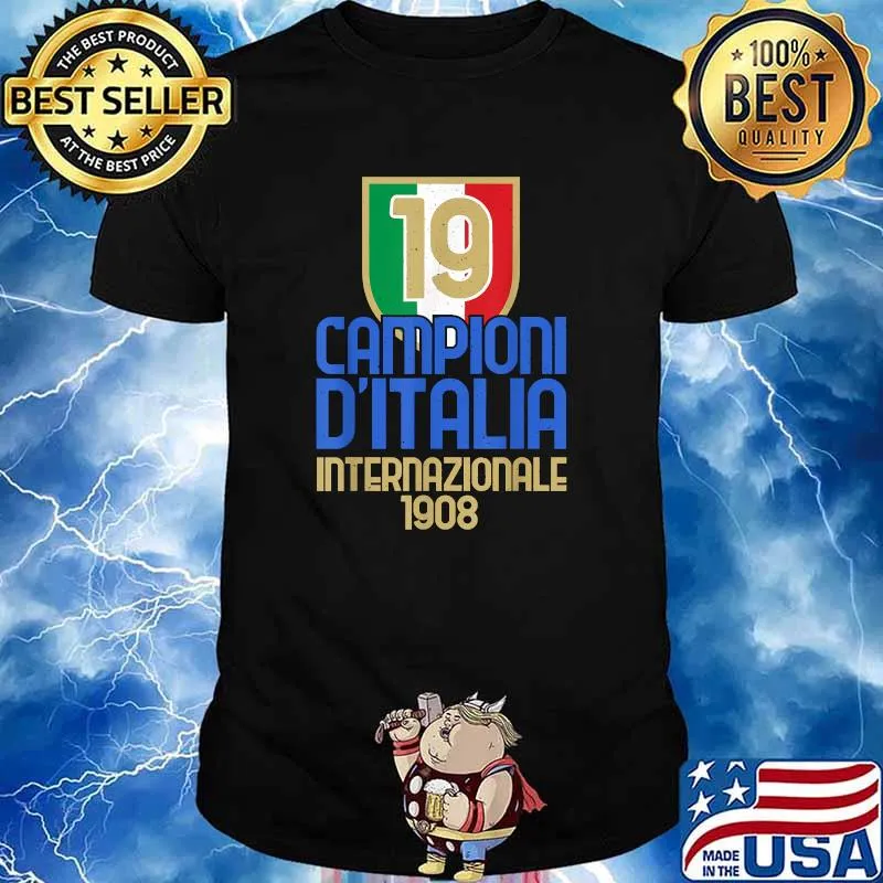 19 Volte Campioni d'Italia Amala Tifosi Nerazzurri 1908 shirt