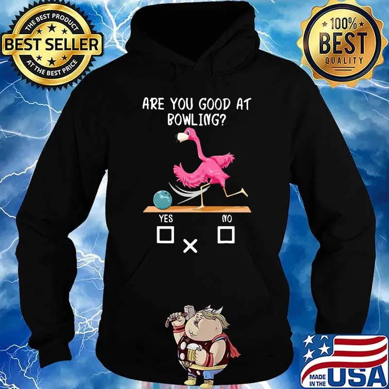 Are You Good At Bowling Flamingo Shirt Hoodie