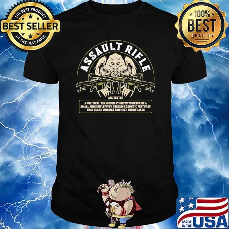 Assaut Rifle Adjective Gun Aegle Shirt