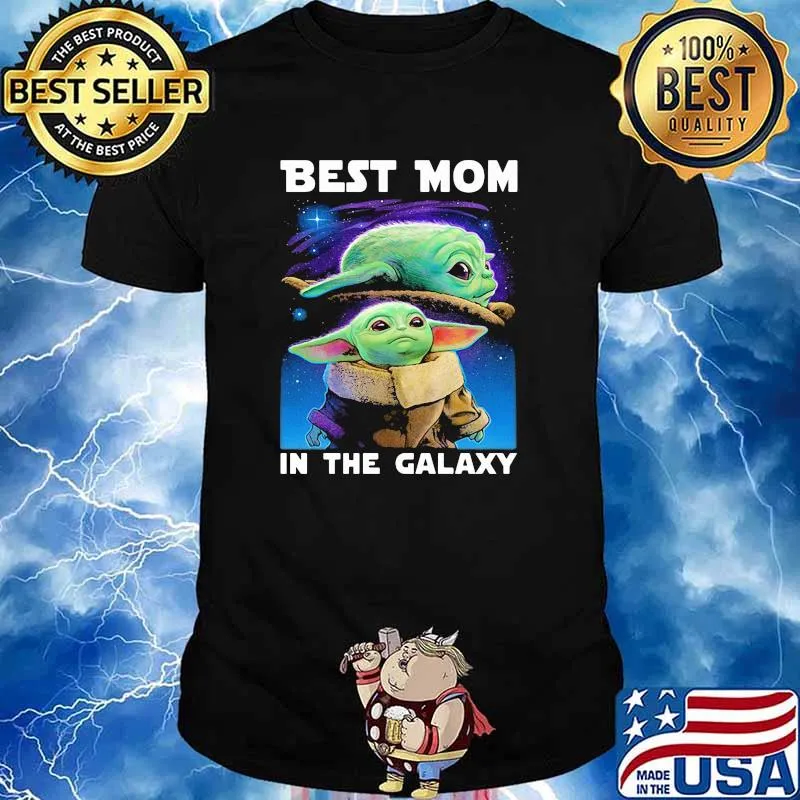 Best mom in the galaxy yoda star wars shirt