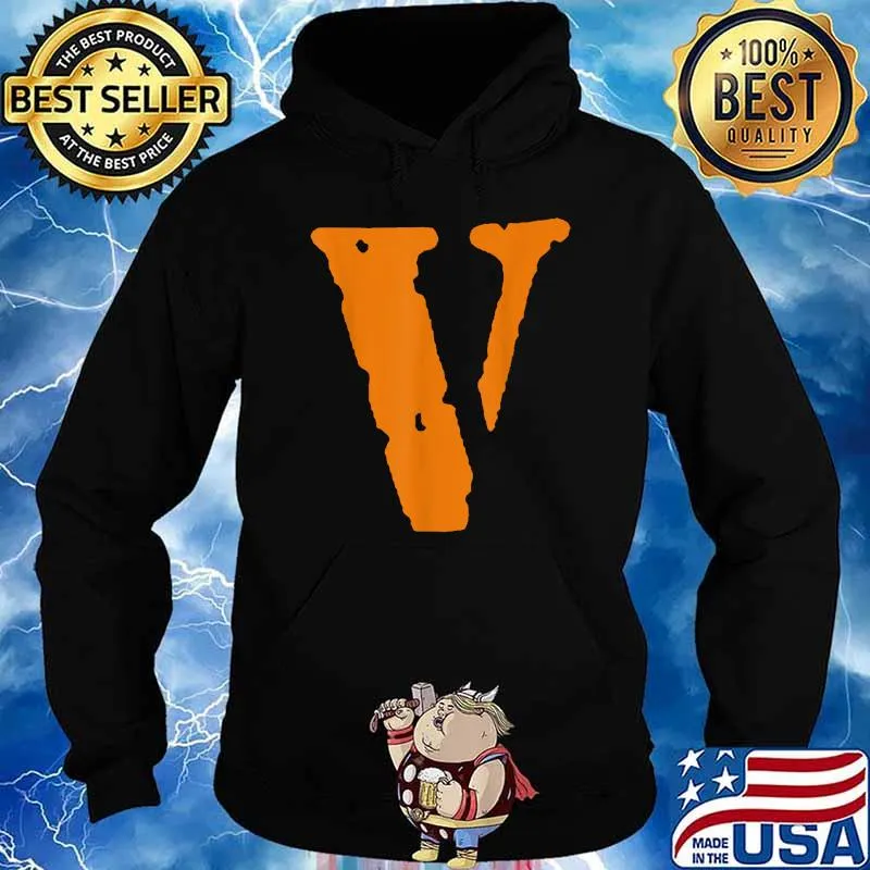 Big V text V LONE Shirt Hoodie