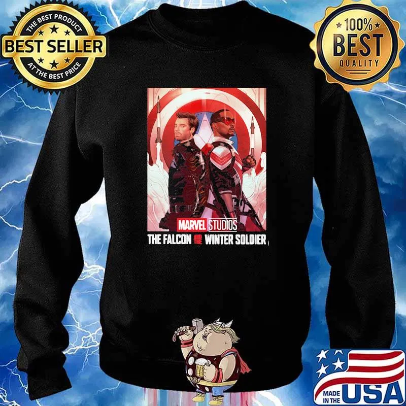 Captain america marvel studios the falcon and the winter soldier Sweater