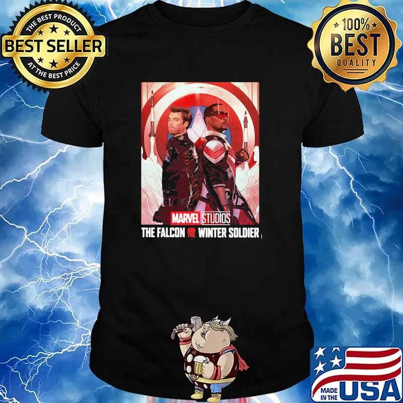 Captain america marvel studios the falcon and the winter soldier shirt