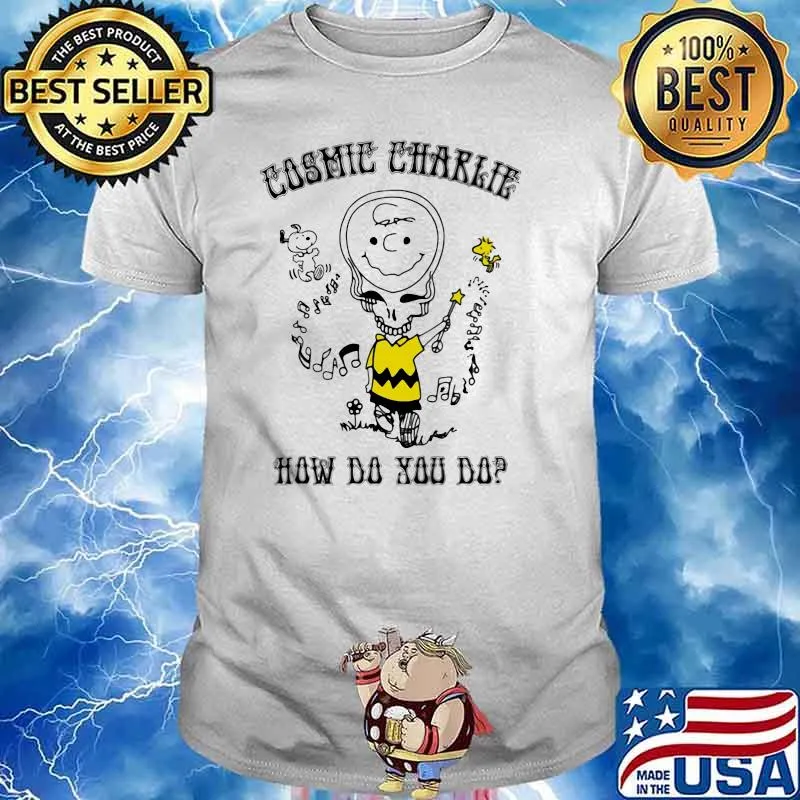 Cosmie charlie how do you do snoopy shirt