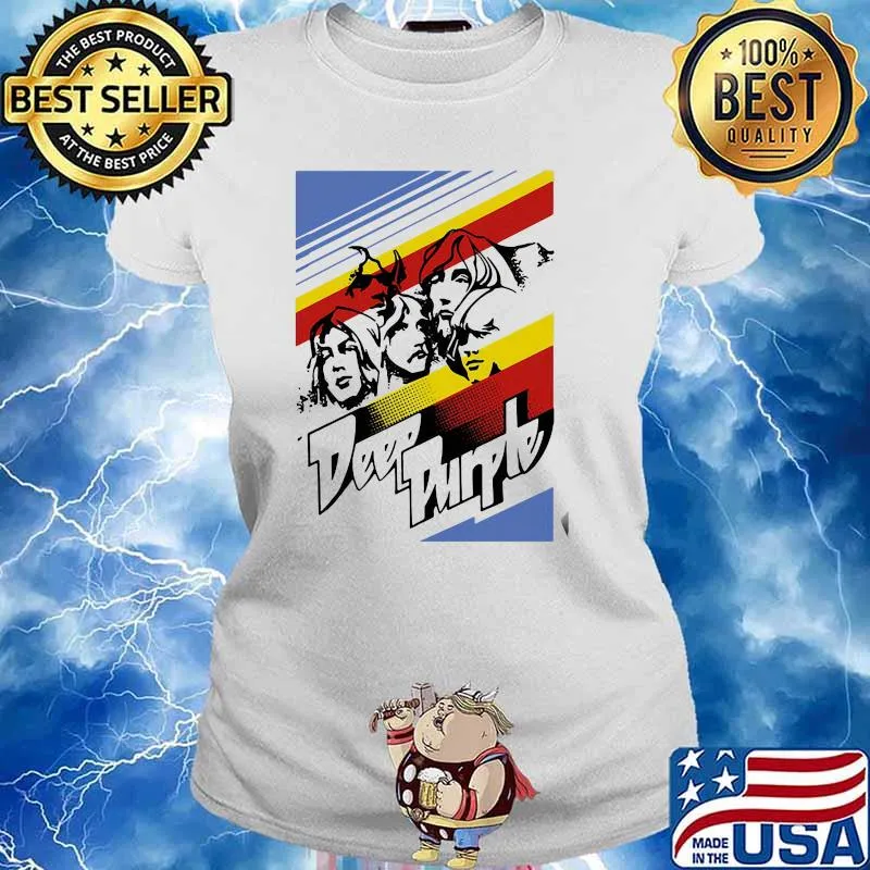 Deep Purple Band Music Shirt Ladies tee
