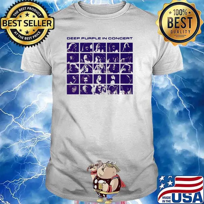 Deep purple in concert shirt